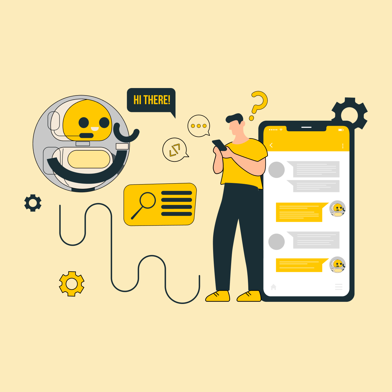 Chatbots in Finance: Benefits, Examples, and Future Header