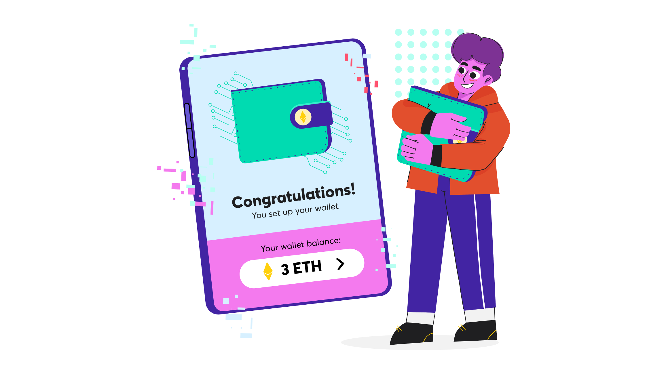 Digital Wallet Illustration