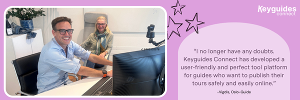 Quote banner - Vigdis on Tours