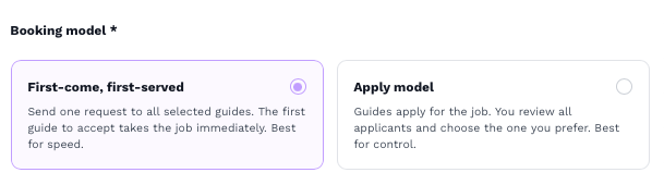 Booking-Model
