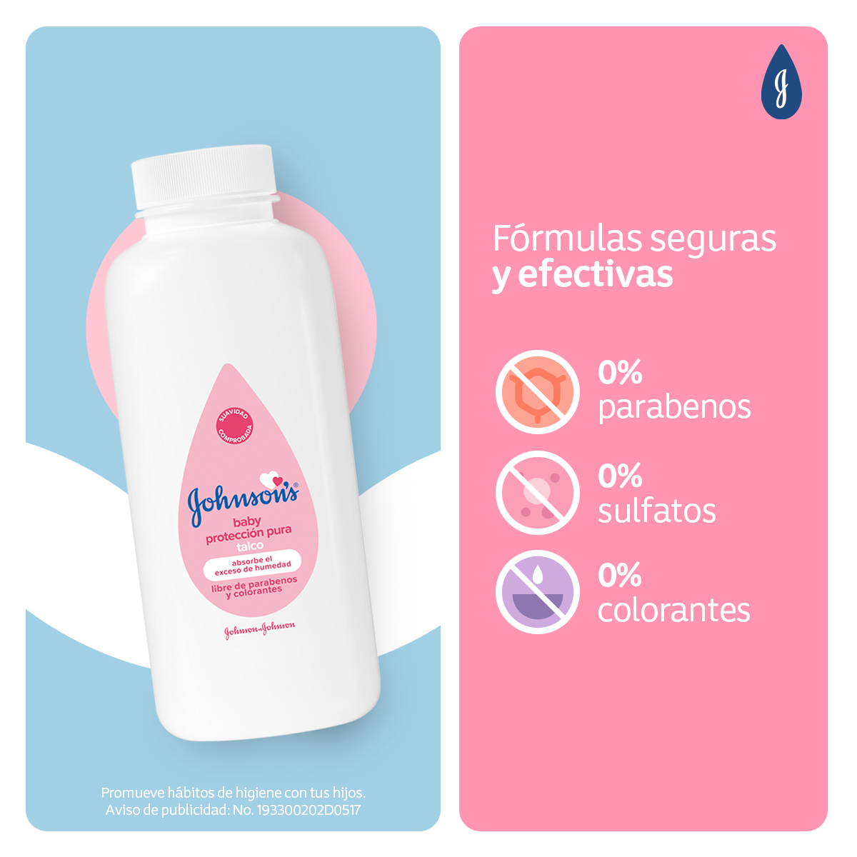 Con 90%* de ingredientes naturales