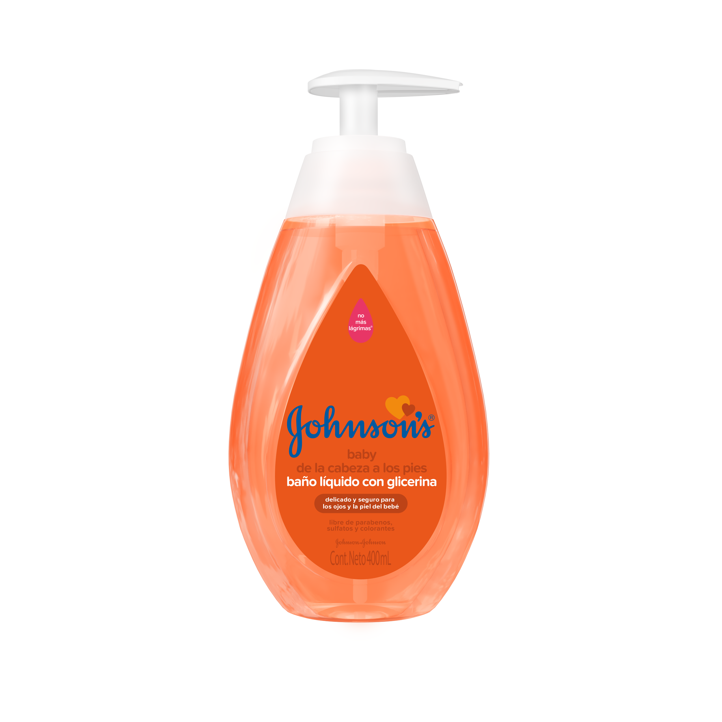 JOHNSON'S® baby baño líquido de la cabeza a los pies