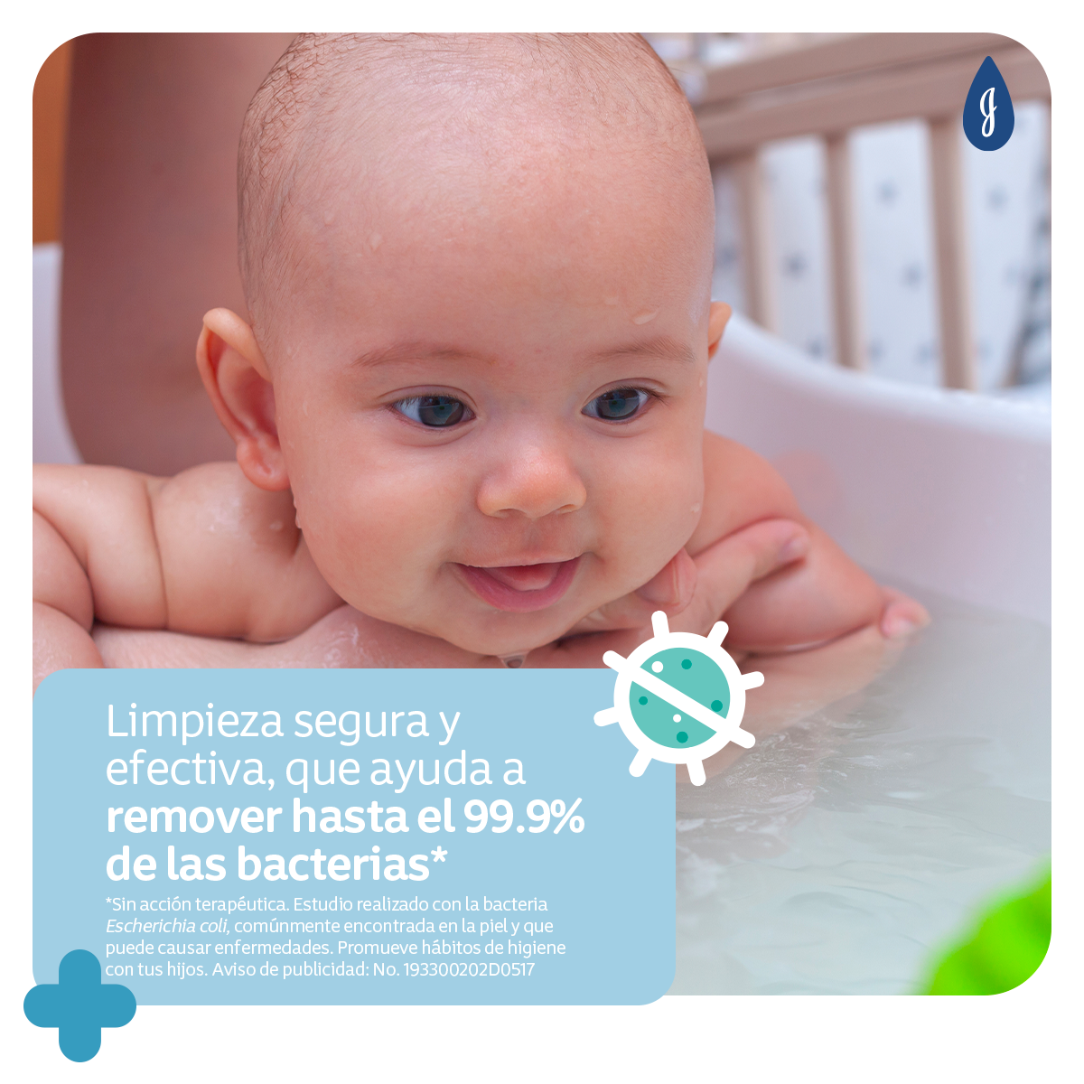 JOHNSON’S® baby jabón en barra original