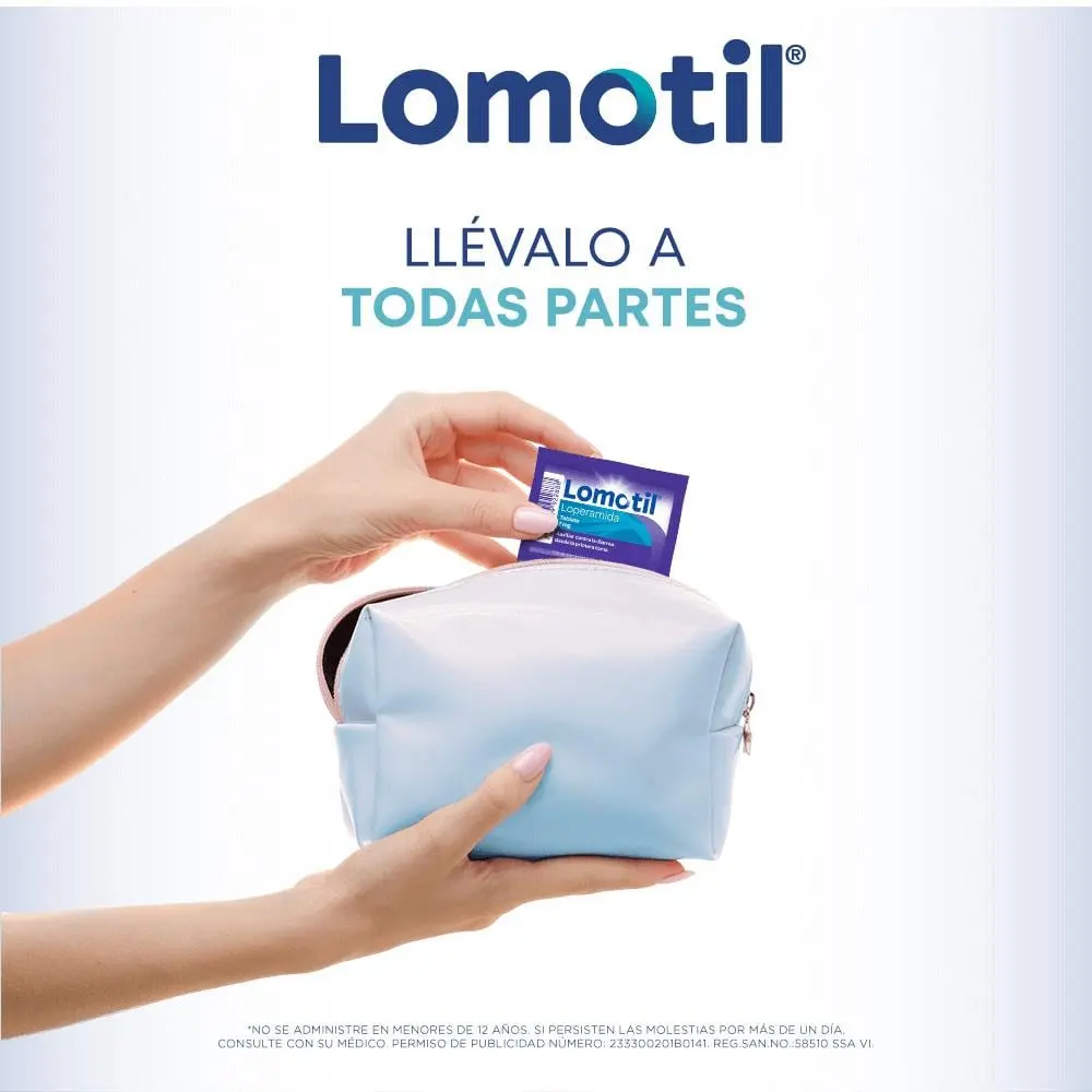 LOMOTIL® 2 tabletas packshot