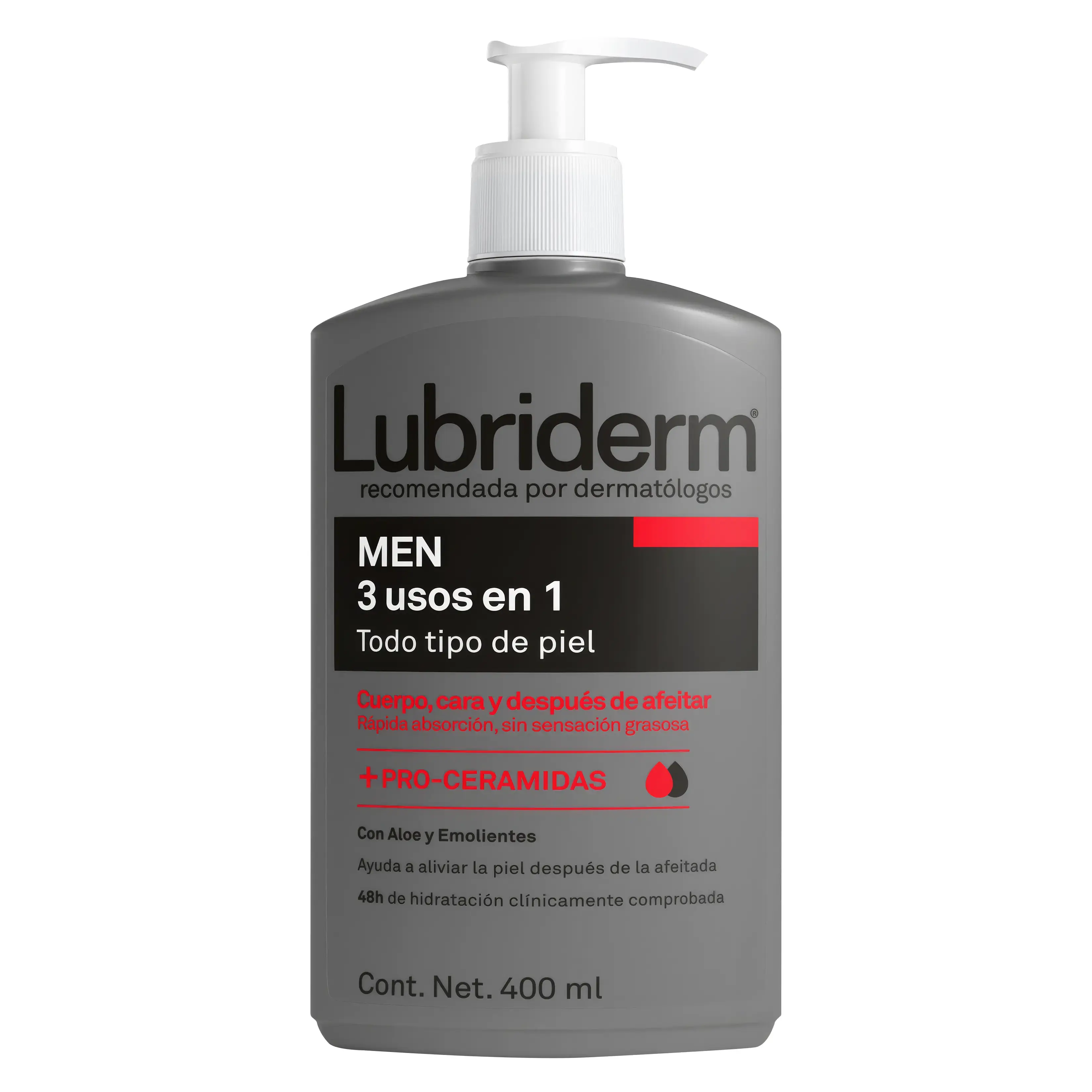 LUBRIDERM® MEN 3 EN 1 - Packshot