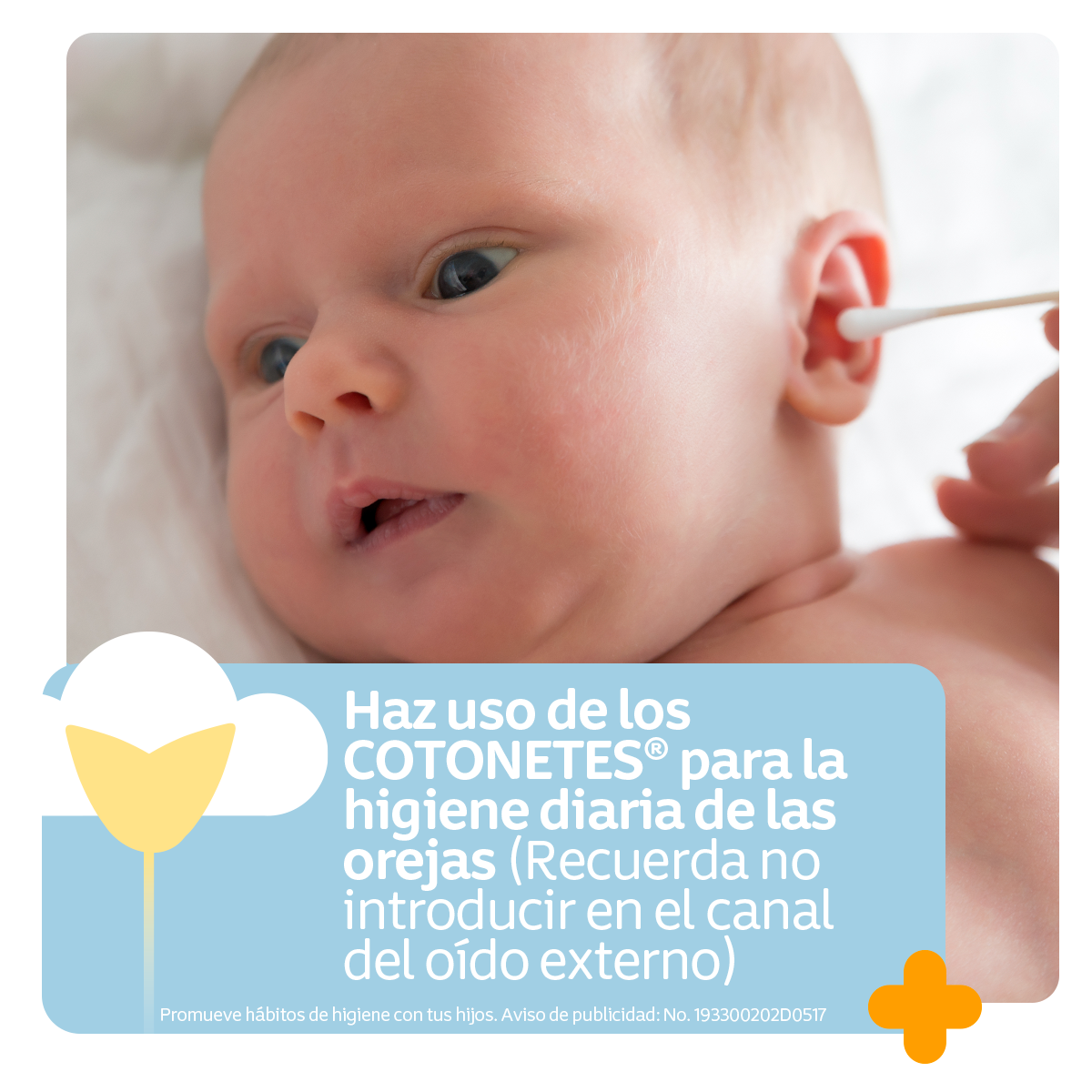 Ideales para la limpieza de las áreas delicadas de tu bebé