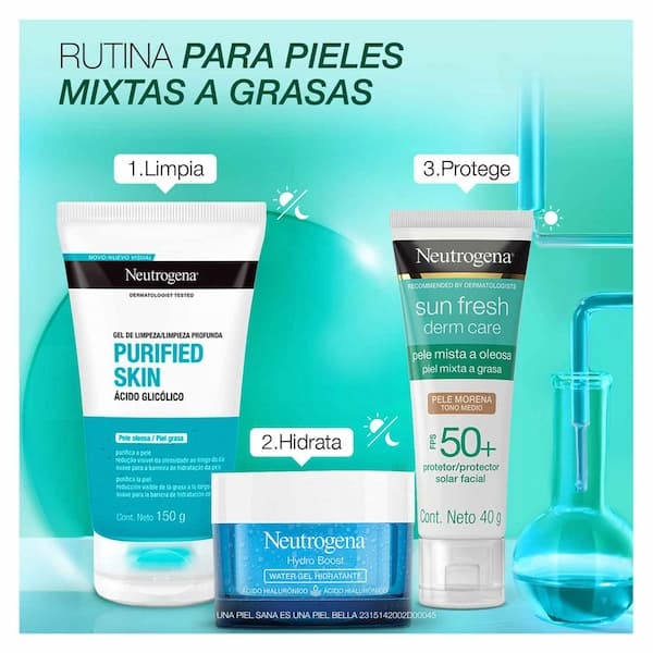 Rutina del Protector Solar Sun Fresh Tono Medio