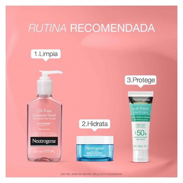 Gel limpiador oil free toronja rutina