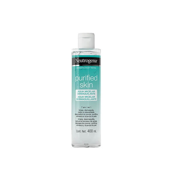 Agua Micelar Desmaquillante Neutrogena® Purified Skin 400ml