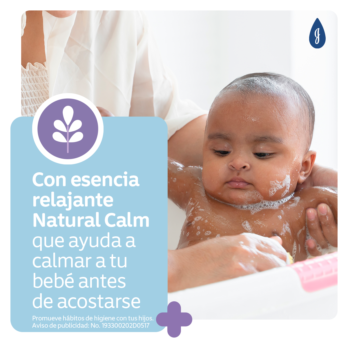 JOHNSON’S® baby jabón cremoso para antes de dormir