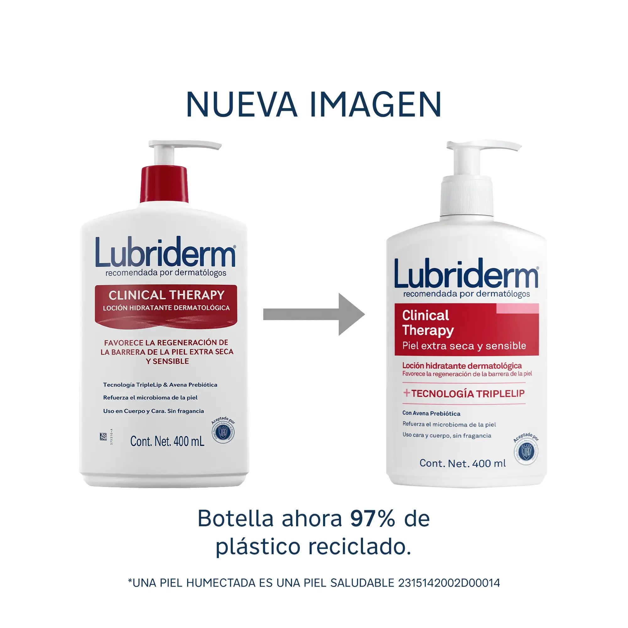 Línea del locion clinical therapy
