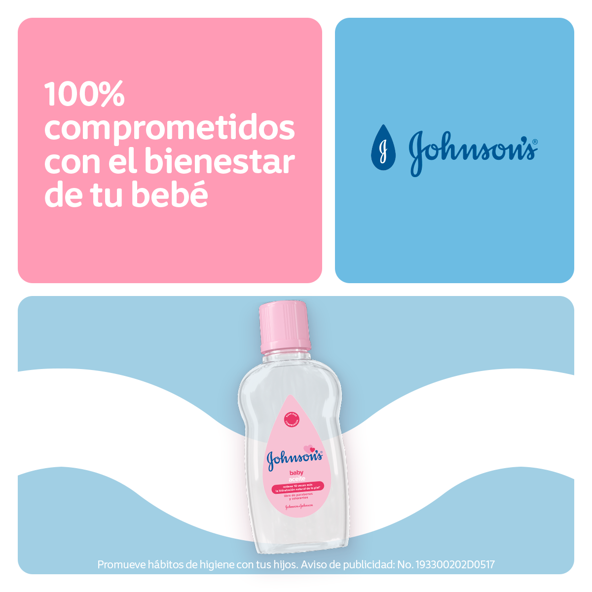 JOHNSON'S® baby aceite original
