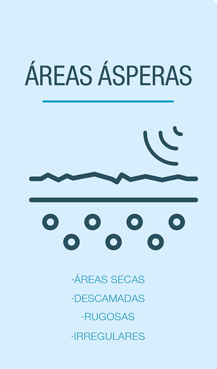 Áreas ásperas