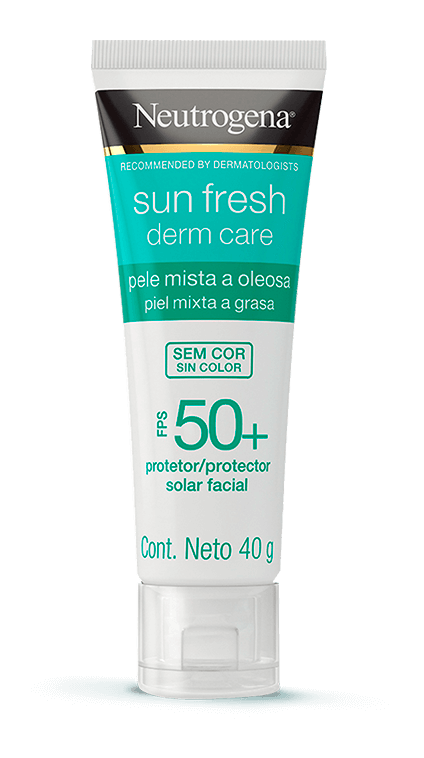 PROTECTOR SOLAR FACIAL NEUTROGENA® SUN FRESH DERM CARE SIN TONO