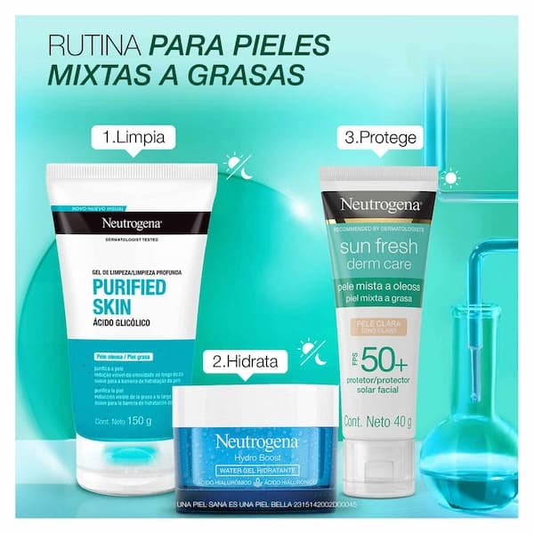 Rutina del Protector Solar Sun Fresh Tono Claro