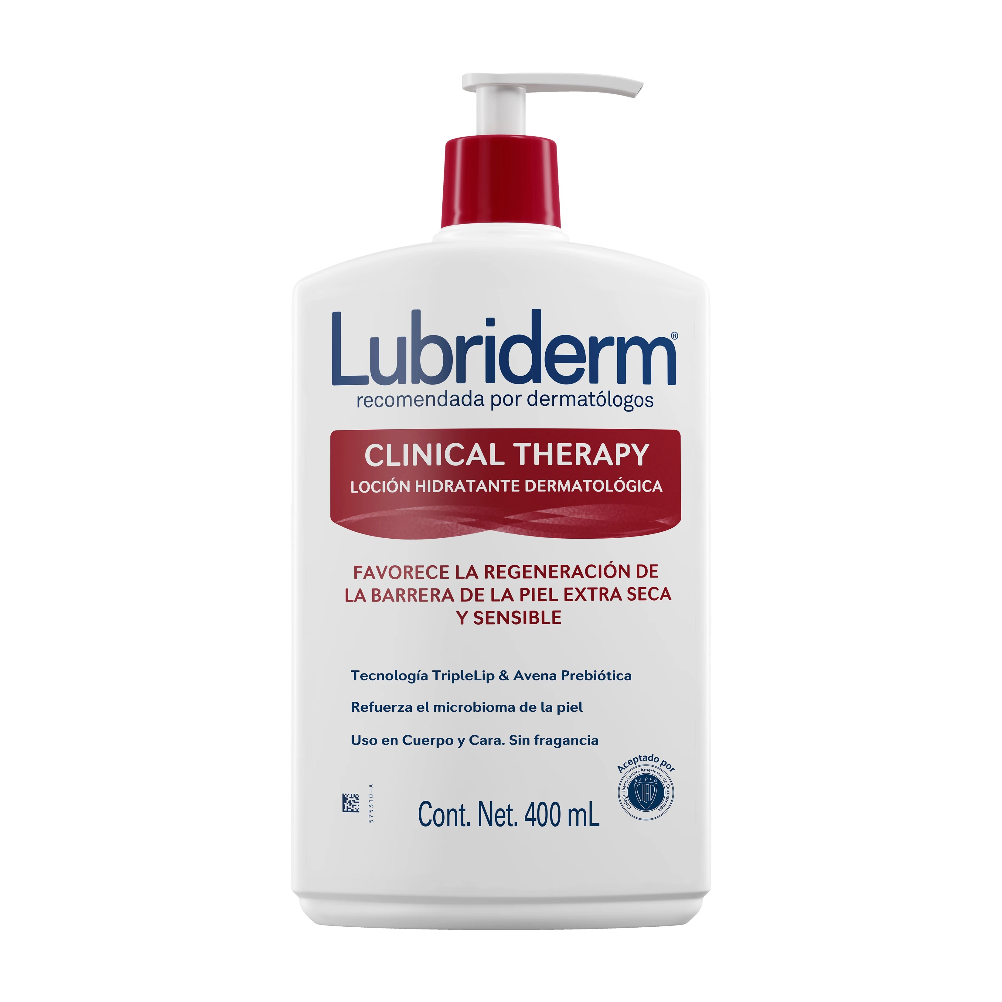 Packshot del locion clinical therapy