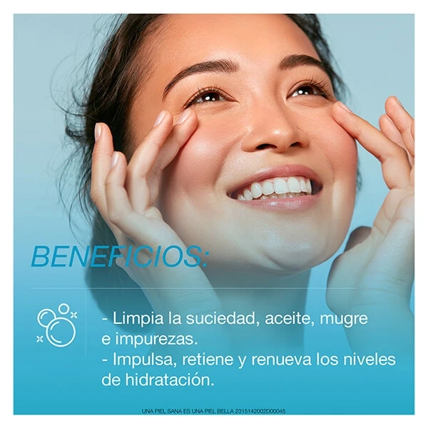 Exfoliante Facial Neutrogena Hydro Boost Ácido Hialurónico 147ml - Beneficios