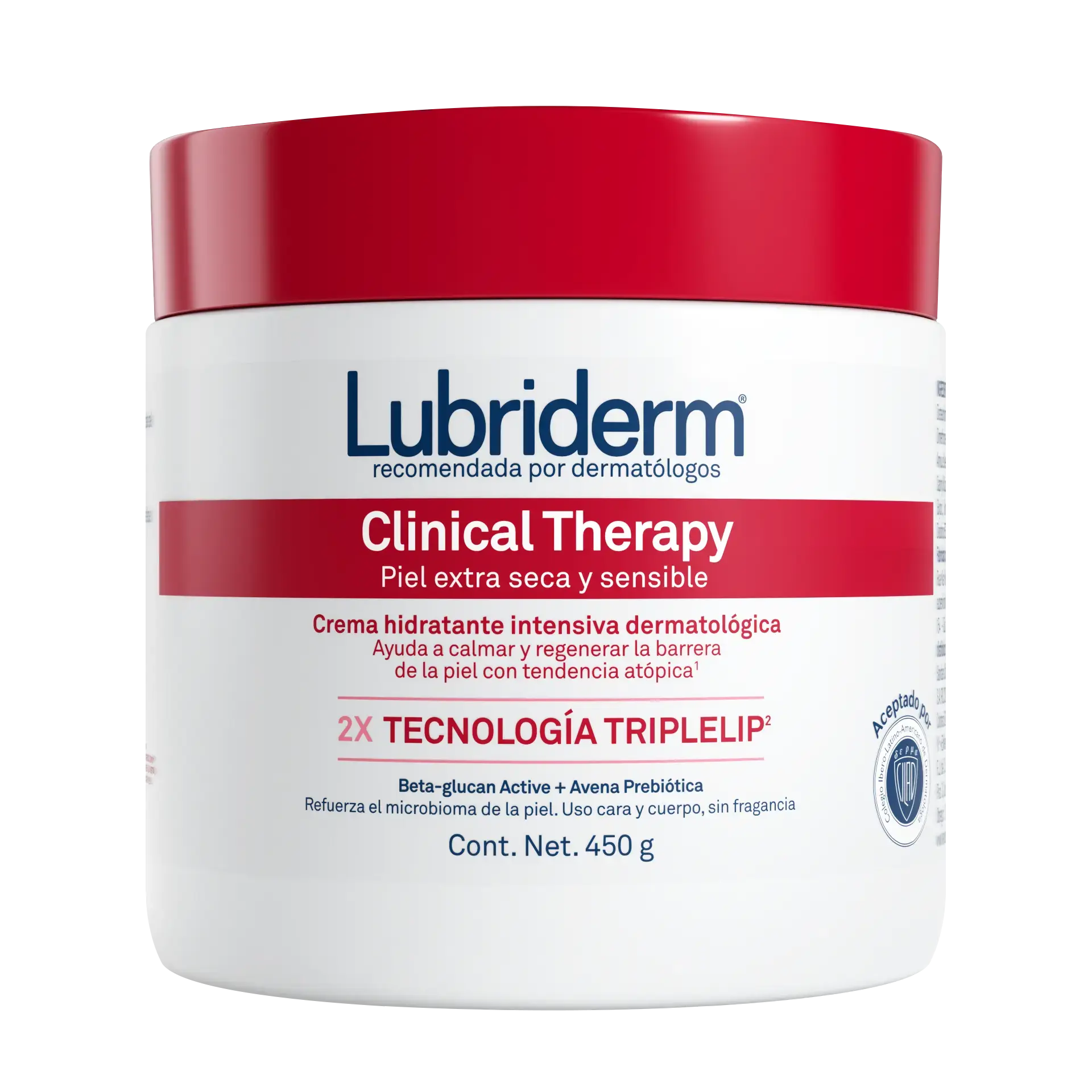 Packshot del cream clinical therapy