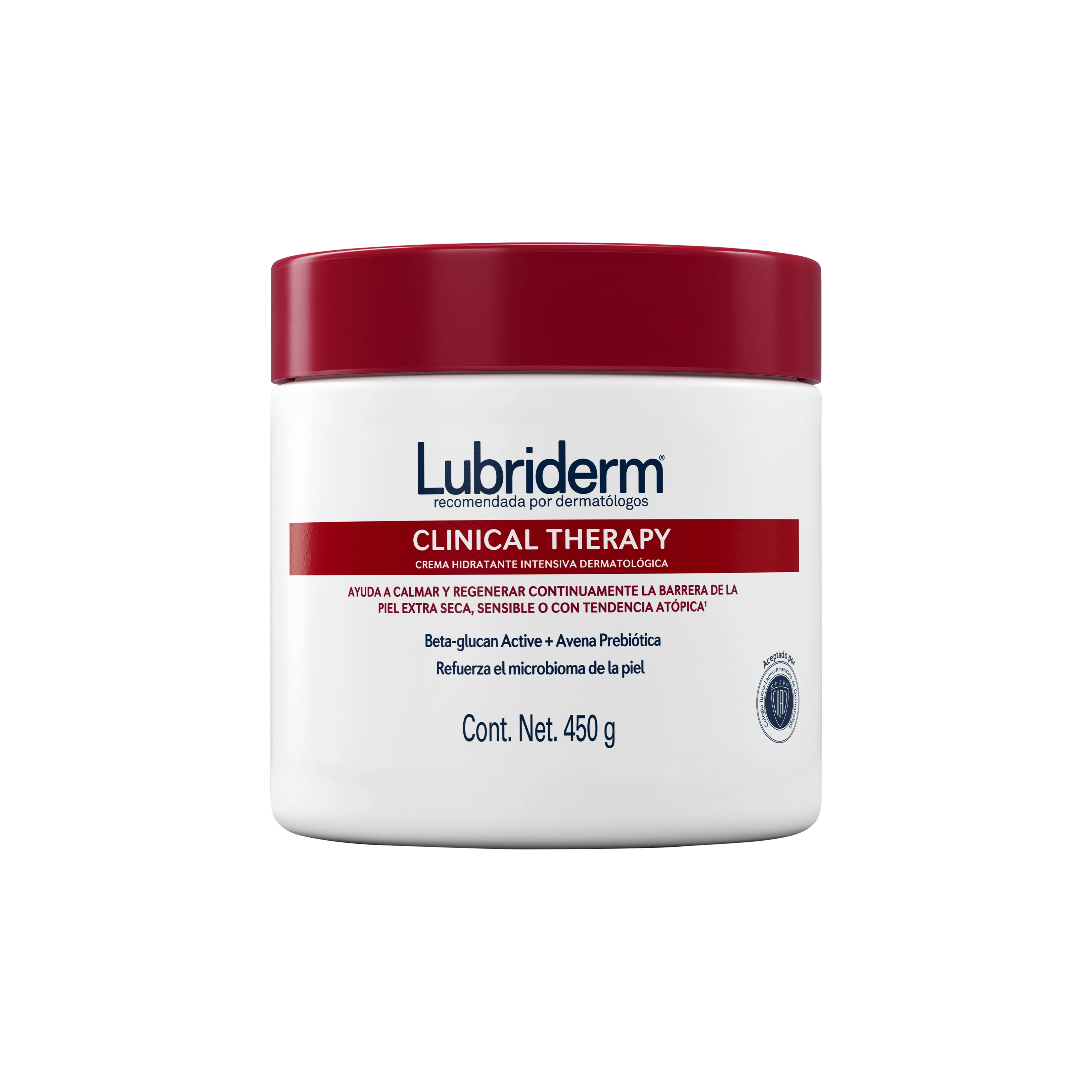 Packshot del cream clinical therapy