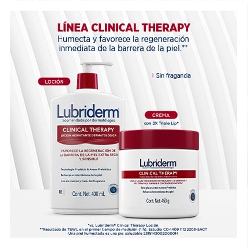 Línea del cream clinical therapy