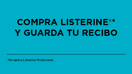 COMPRA LISTERINE E GUARDA TU RECIBO