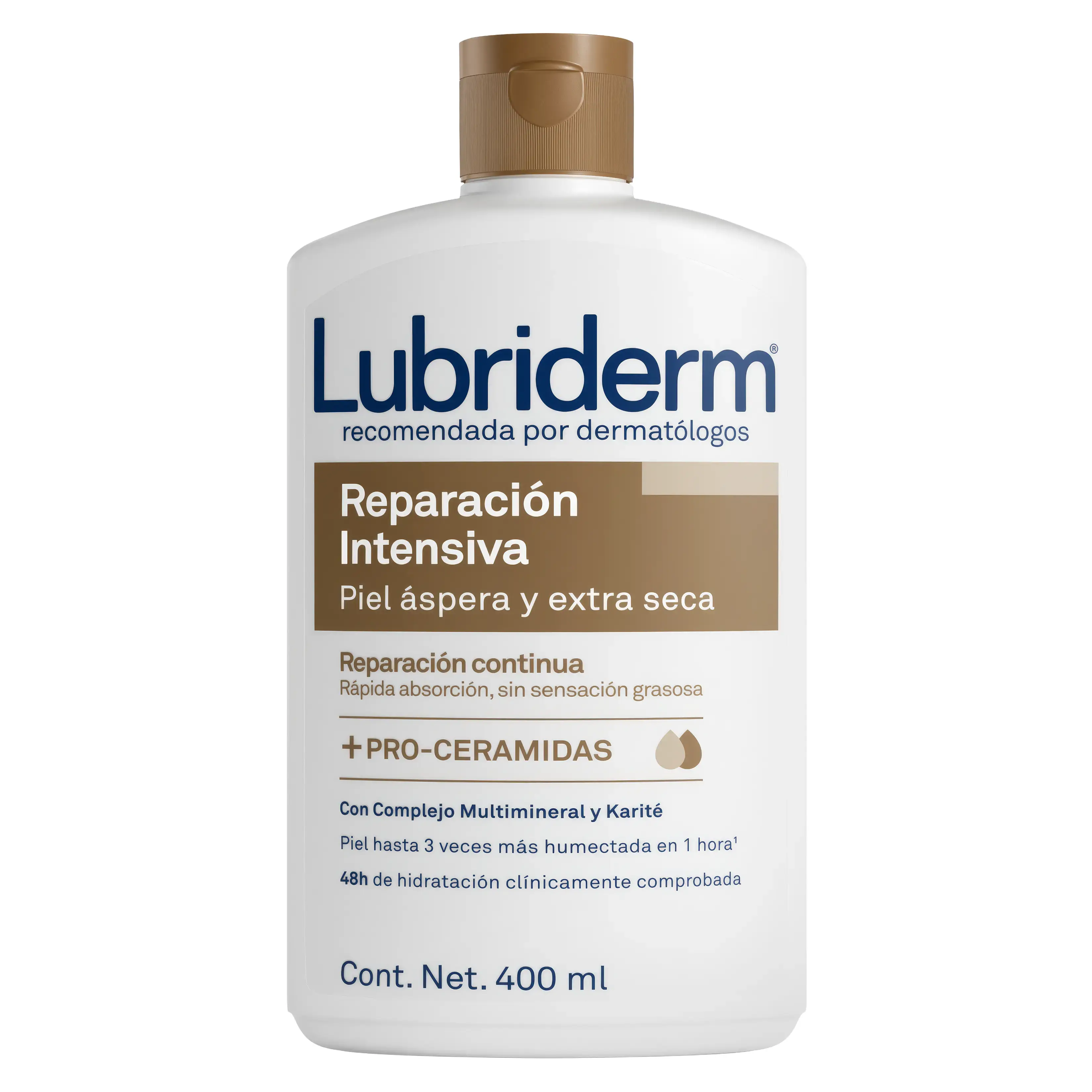 LUBRIDERM® REPARACIÓN INTENSIVA TAPA DORADA - Packshot