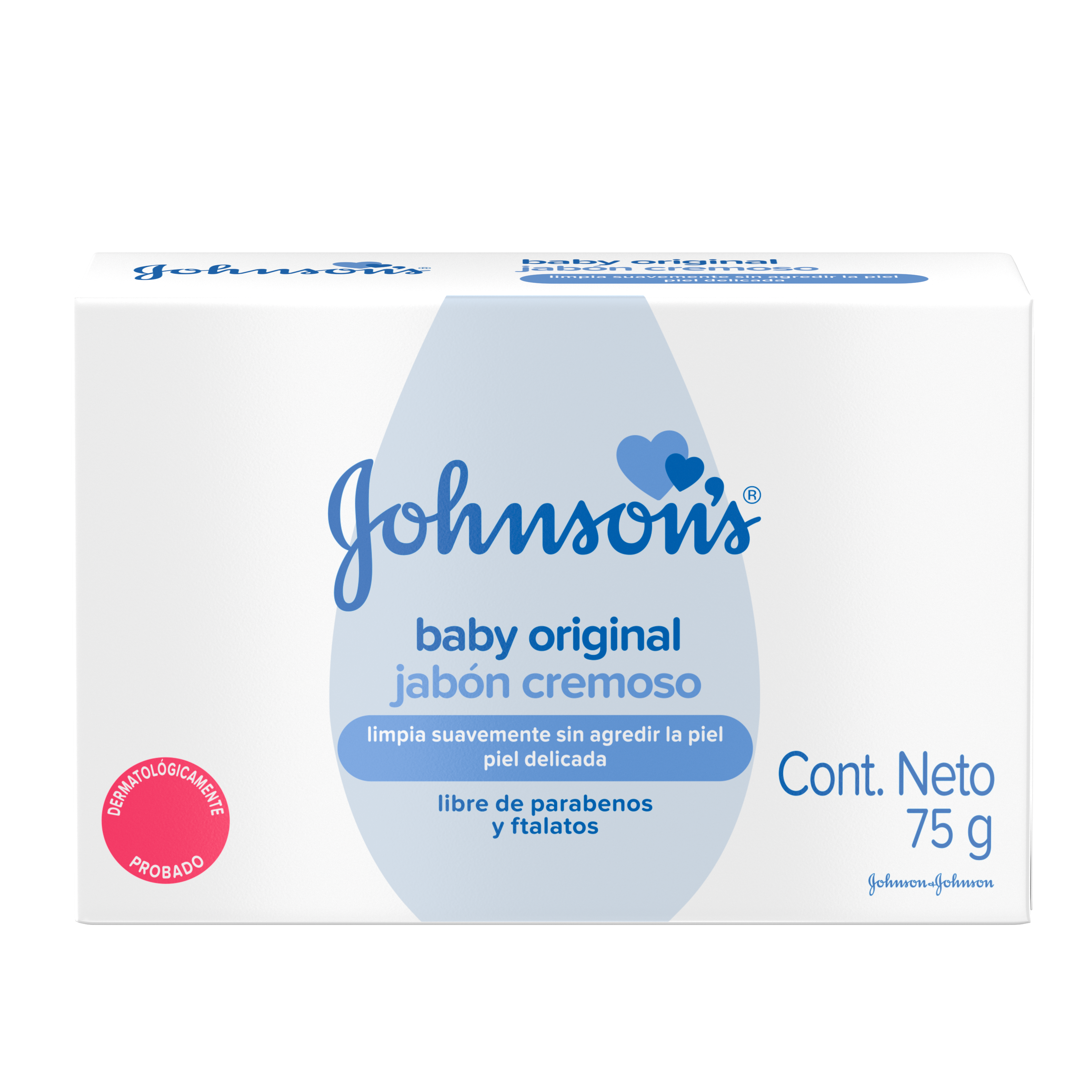 JOHNSON’S® Baby jabón en barra original