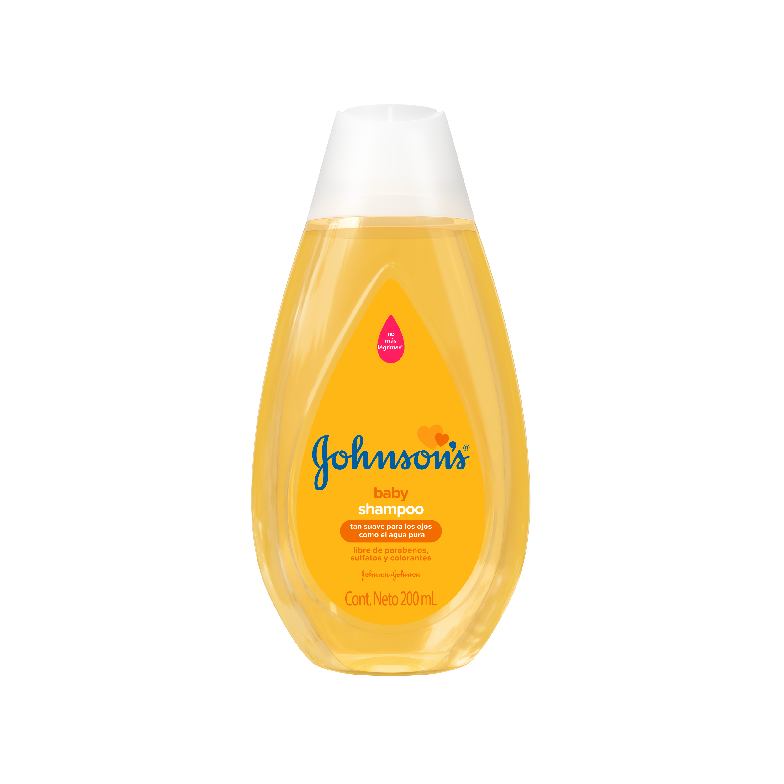 JOHNSON’S® baby shampoo suavidad para los ojos y el cabello