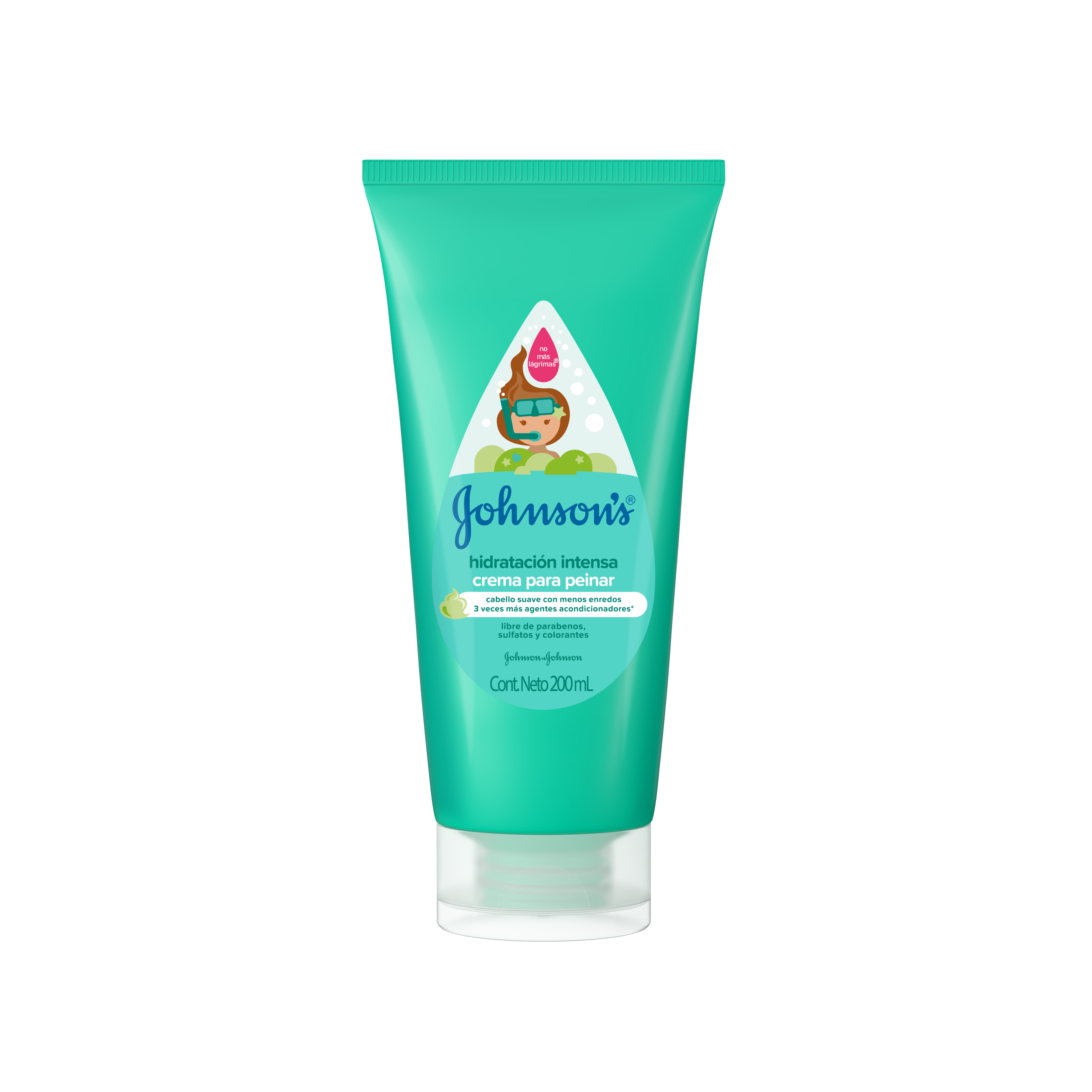 JOHNSON’S® crema para peinar hidratación intensa