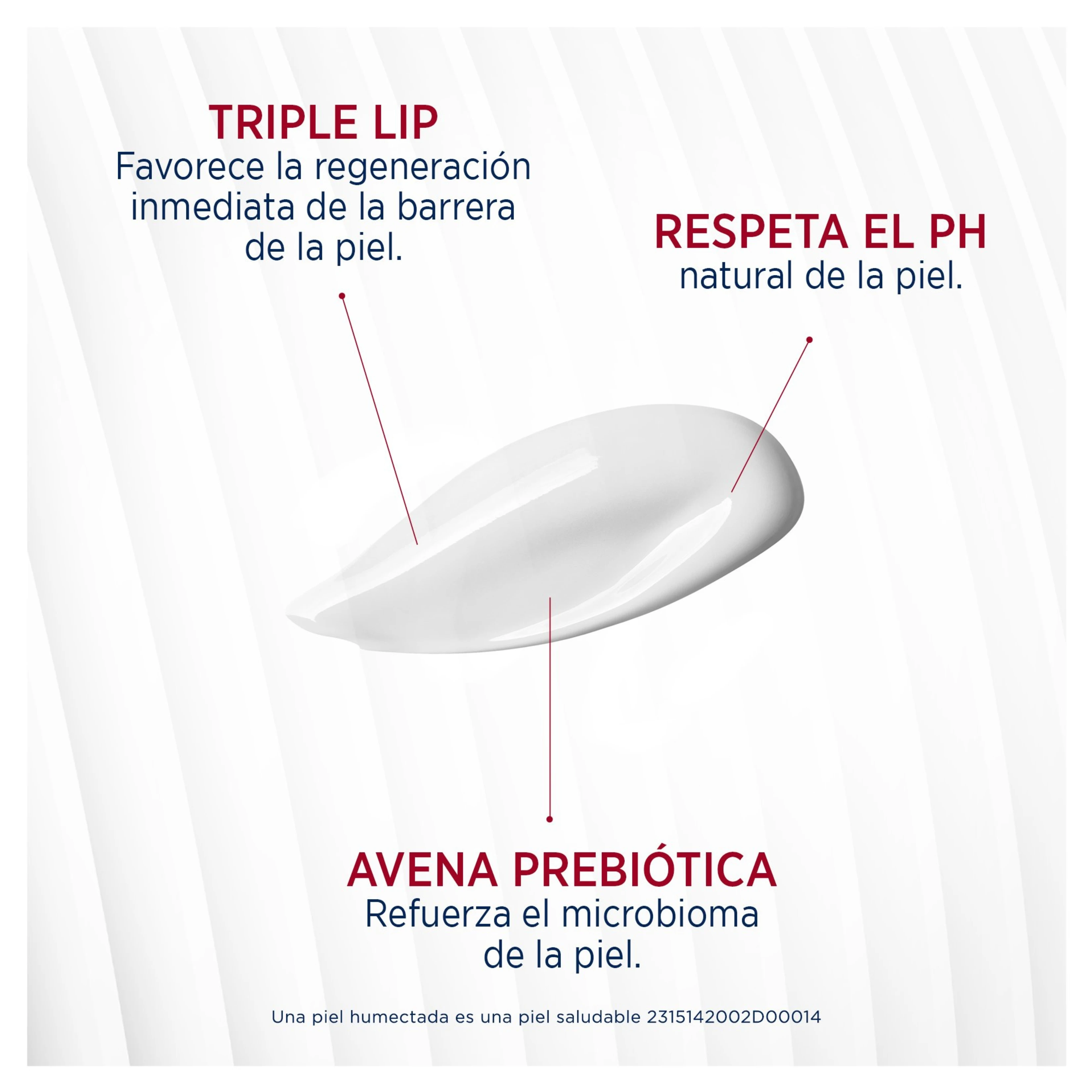 El locion clinical therapy humecta profundamente