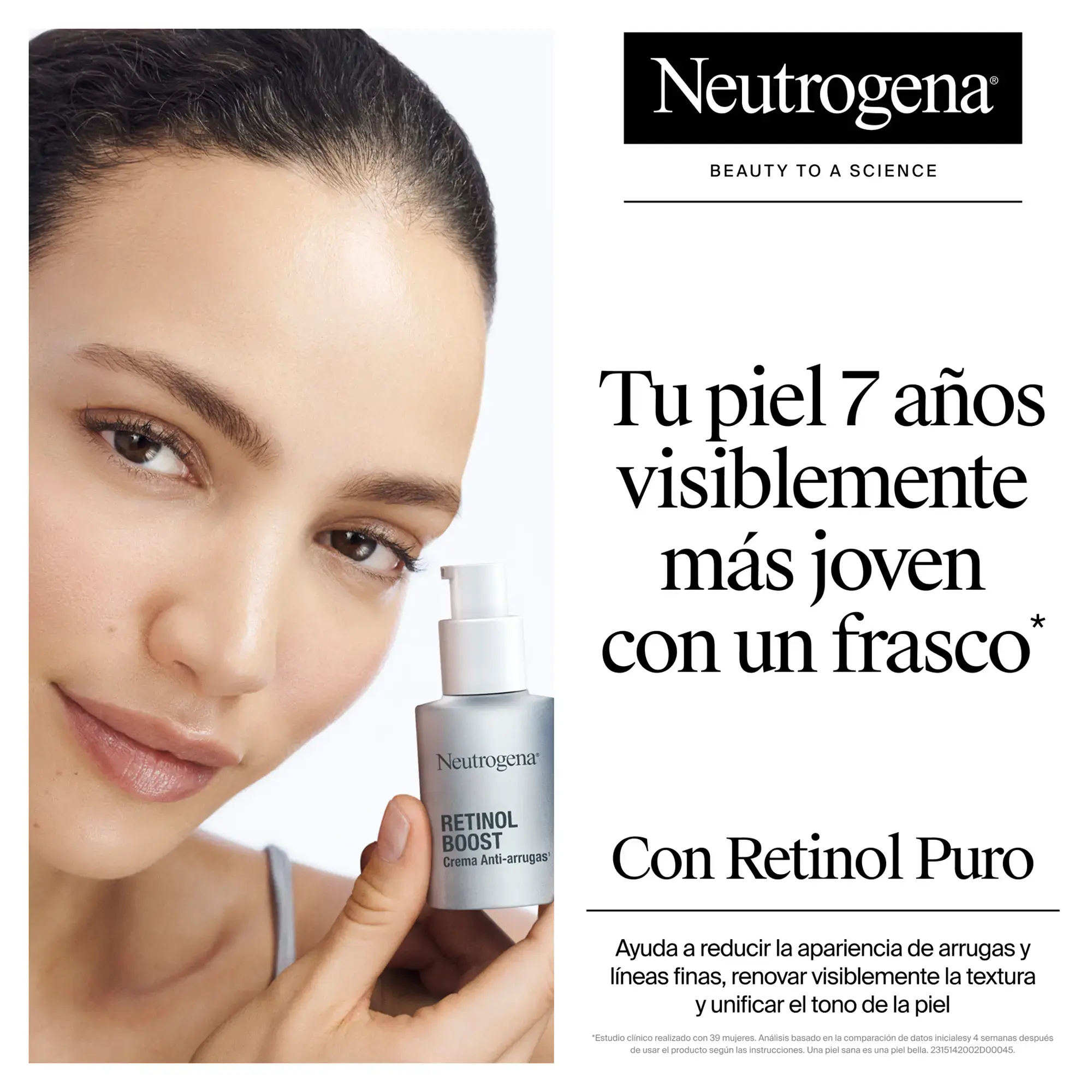 Neutrogena® Crema Anti-Arrugas Retinol Boost con Retinol Puro