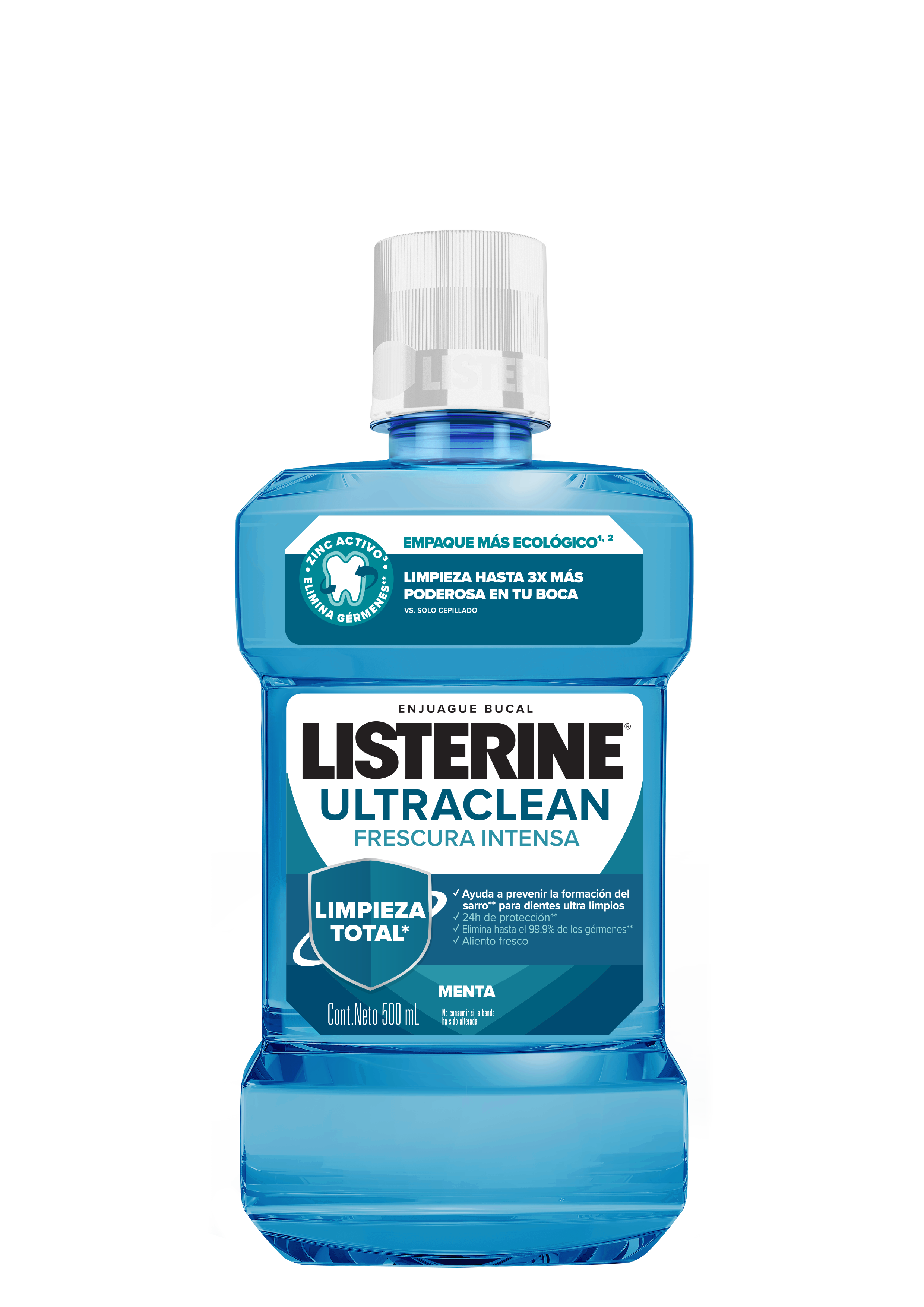 Enjuague Bucal LISTERINE® Ultraclean Frescura Intensa