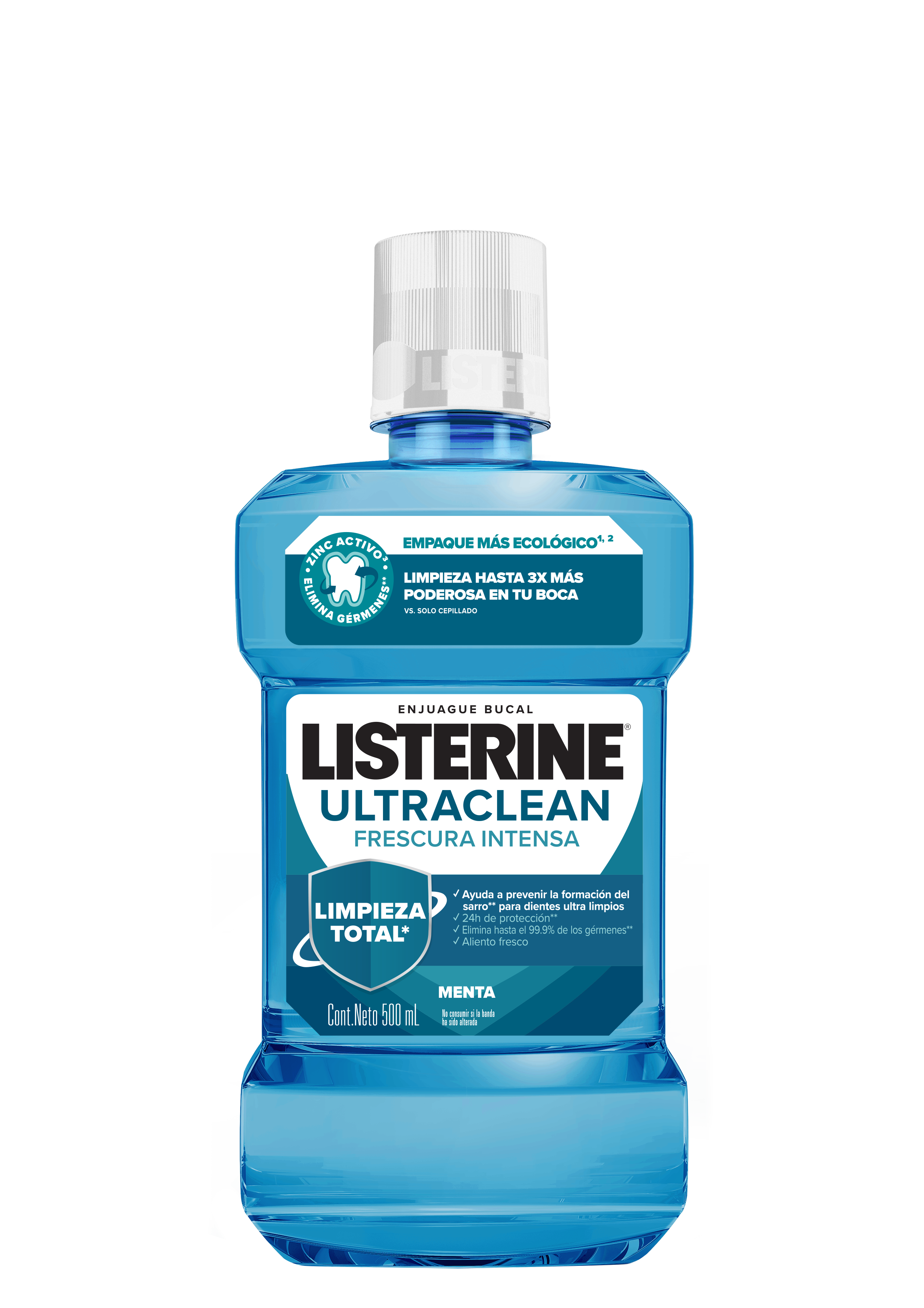 Enjuague Bucal LISTERINE® Ultraclean Frescura Intensa