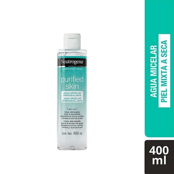 Agua Micelar Desmaquillante Neutrogena® Purified Skin 400ml - hero