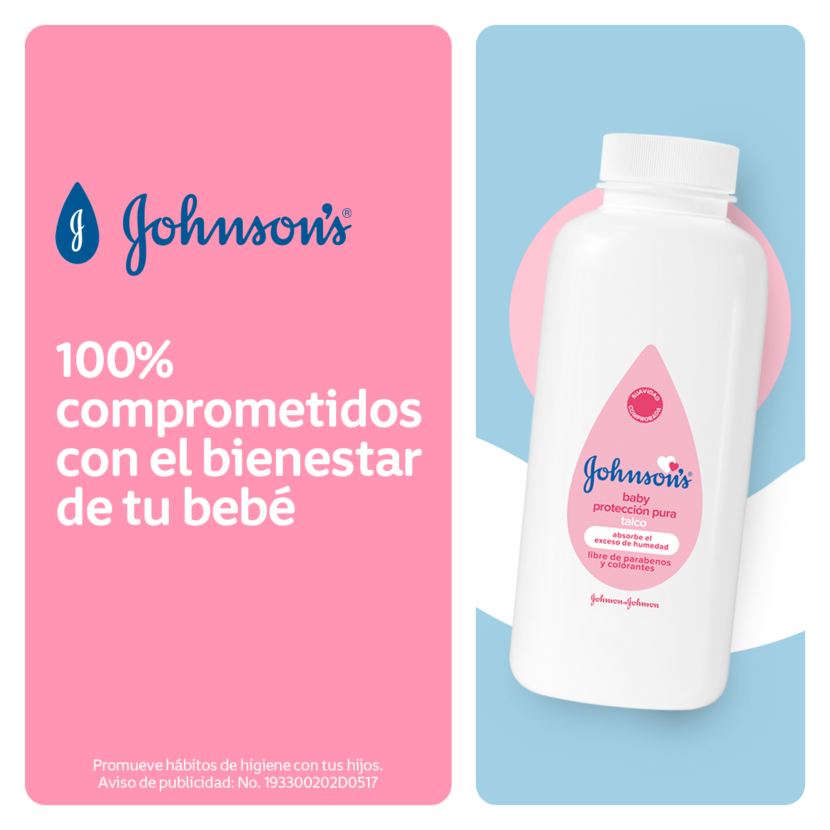 Polvo para Bebé JOHNSON’S® Original