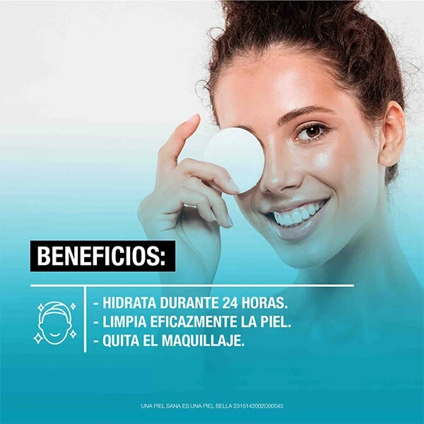 COMPARTIR Agua Micelar Desmaquillante Neutrogena® Hydro Boost® - beneficios