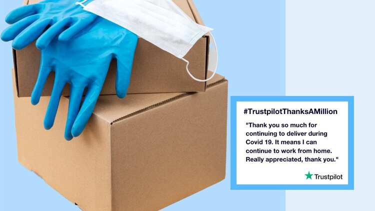 Trustpilot-Thanks-a-million-delivery