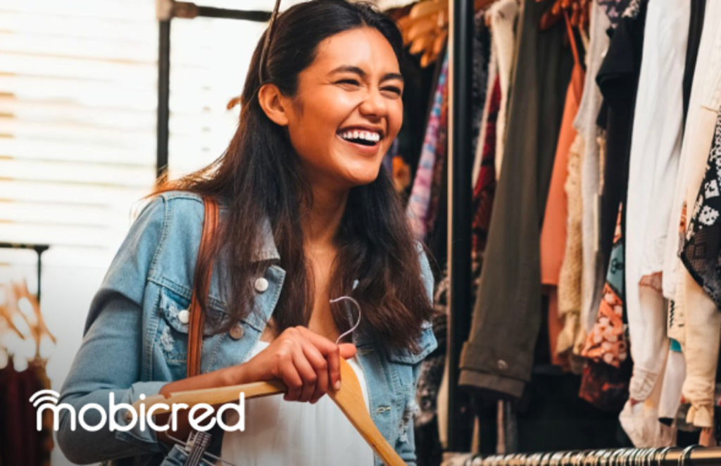 Online shopping credit