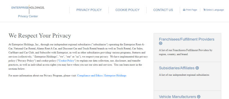 Enterprise’s Privacy Policies And How To Delete Your Data Or Opt Out image