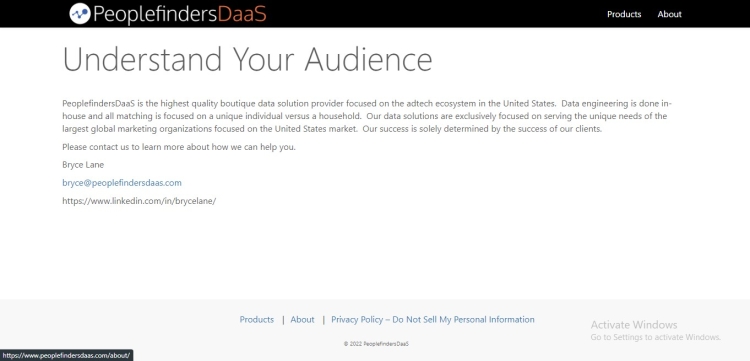 How to Opt-Out, Delete, Or Make Privacy Requests From PeoplefindersDaaS? image