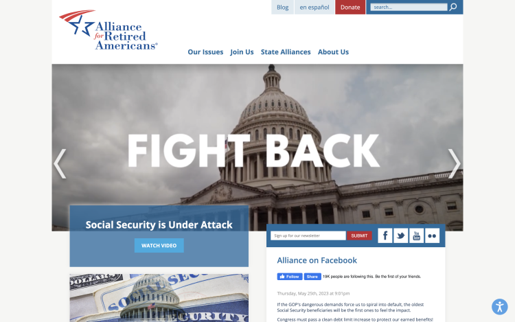 Alliance for Retired Americans’s Privacy Policies And How To Delete Your Data Or Opt Out image