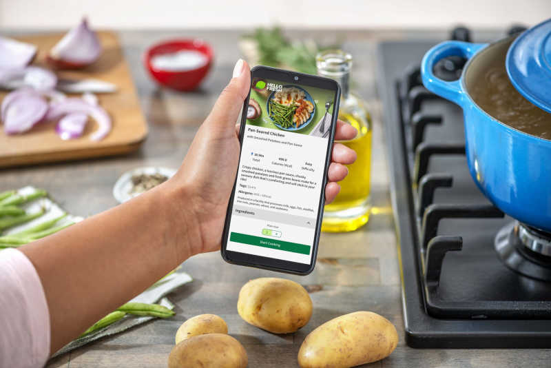 HelloFresh solves the age-old question: “What’s for dinner tonight?”