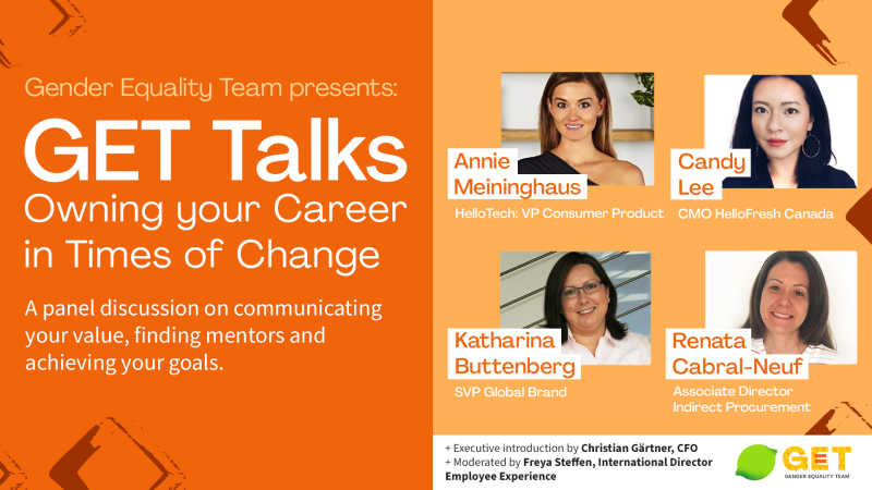 GET Talks: Owning your Career in Times of Change