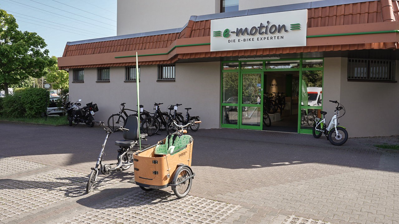 e-motion e-Bike Welt, Dreirad- & Lastenfahrrad-Zentrum Chemnitz