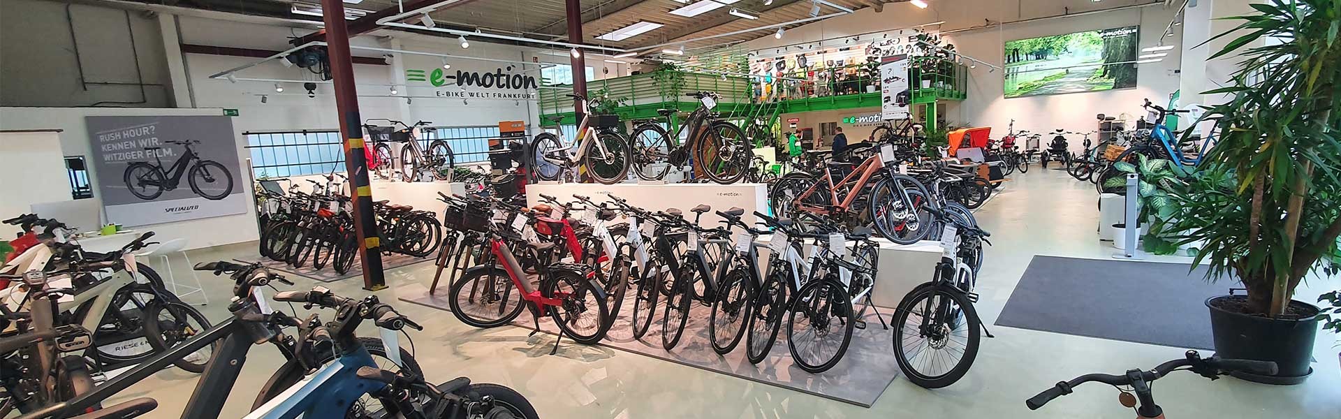 e-motion e-Bike Welt und Lastenfahrrad-Zentrum Frankfurt Nord