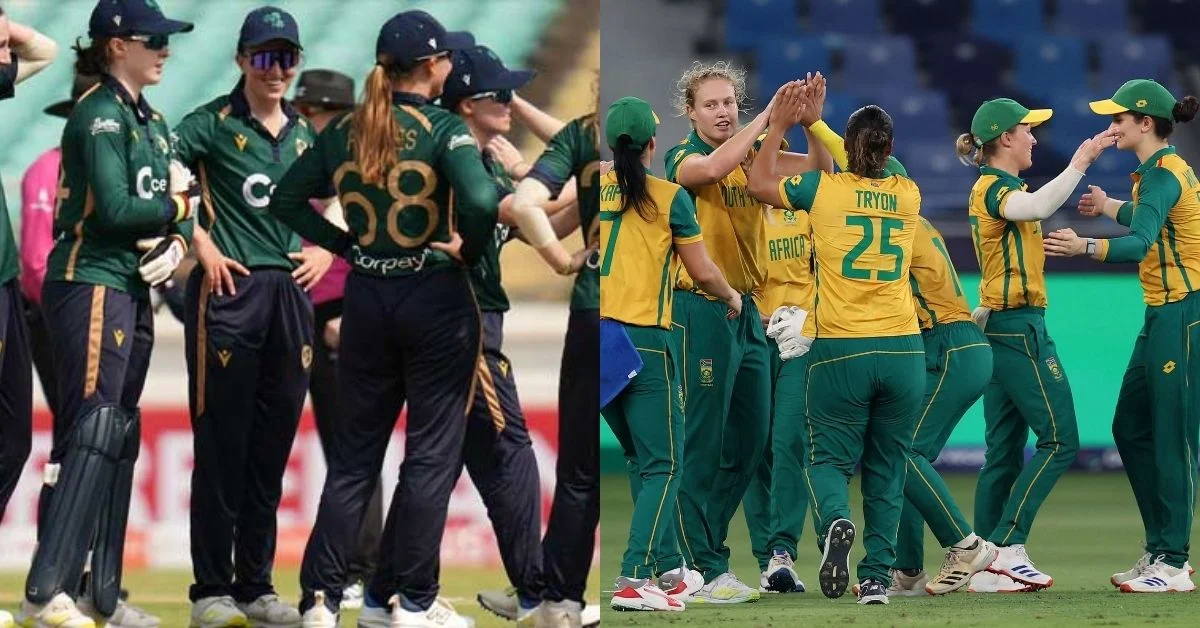 image of South Africa Women’s team, Ireland Women’s team