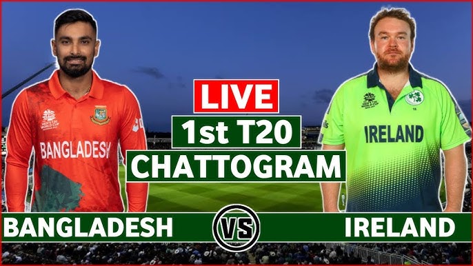Cricket Stadium Before Match – Ireland vs Bangladesh Theme