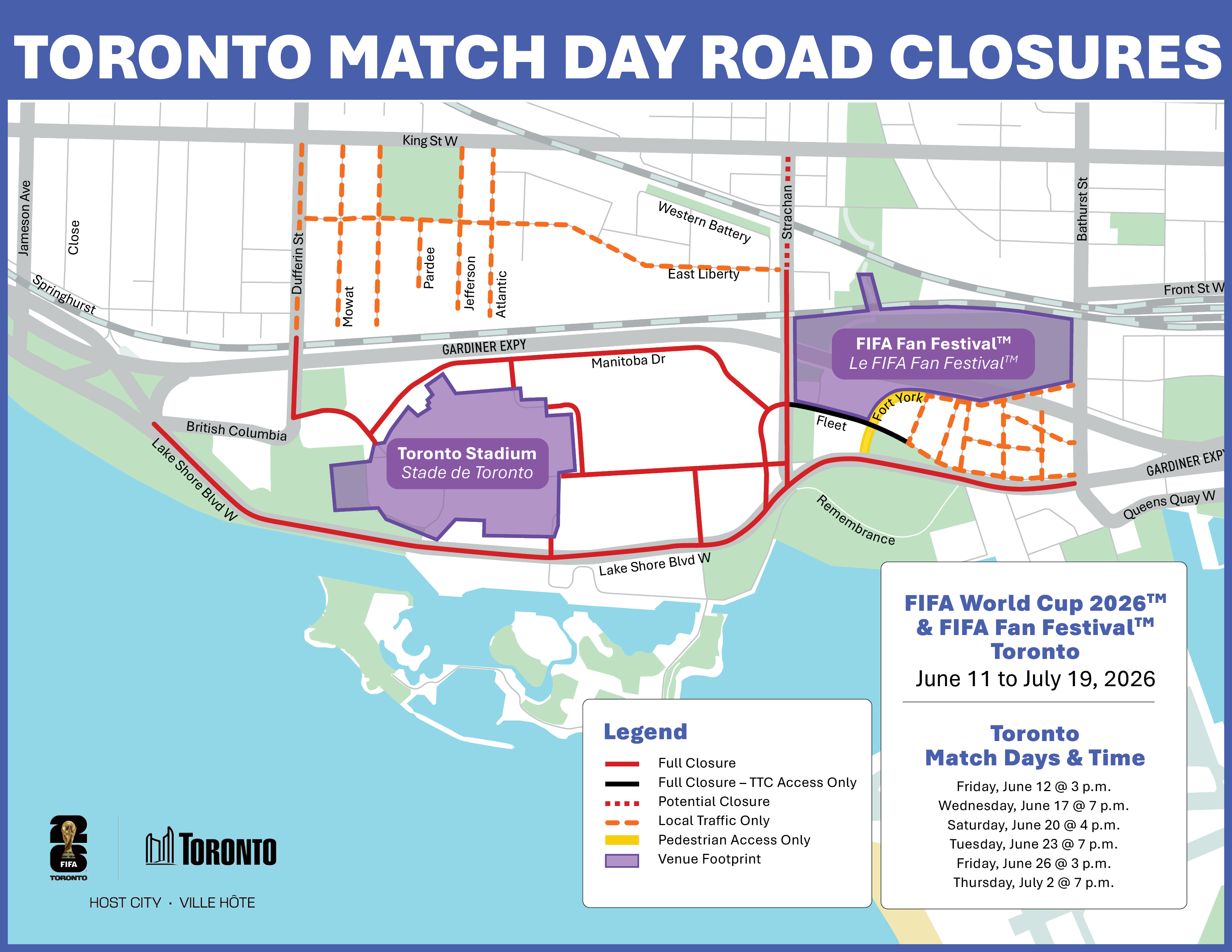 Moving Around Toronto During the FIFA World Cup 2026™