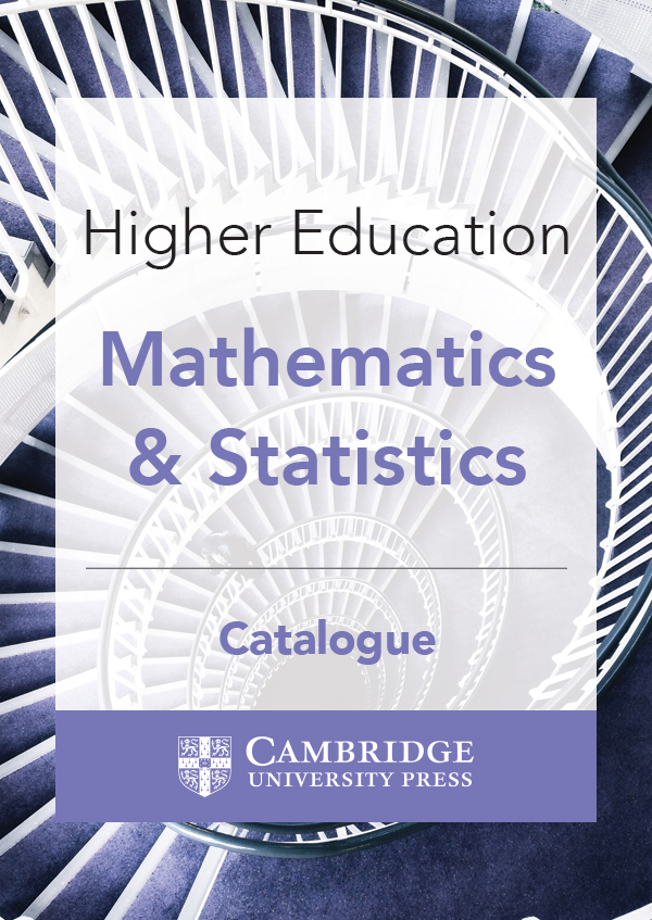 Mathematics & Statistics Textbook Catalogue