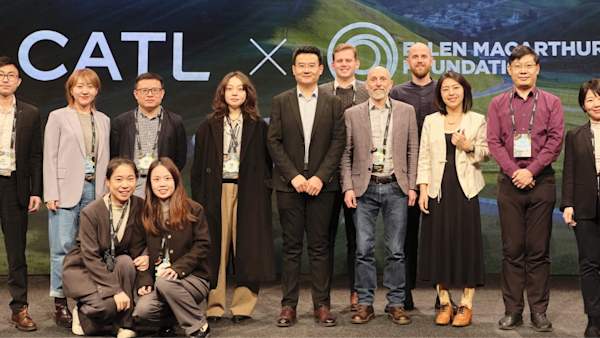 The Ellen MacArthur Foundation welcomes Chinese company CATL as the first renewable technology leader to its Network as a Strategic Partner.